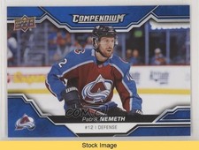 2018-19 Upper Deck Compendium Blue Patrik Nemeth #542 READ p6b