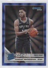 2019 Panini Donruss Press Proof Blue Laser 39/49 Quinndary Weatherspoon #243 9ih
