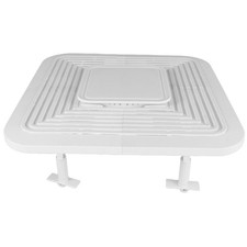 White Plastic Ceiling Ac Vent Deflector Reusable Air Conditioner Airflow Baffle