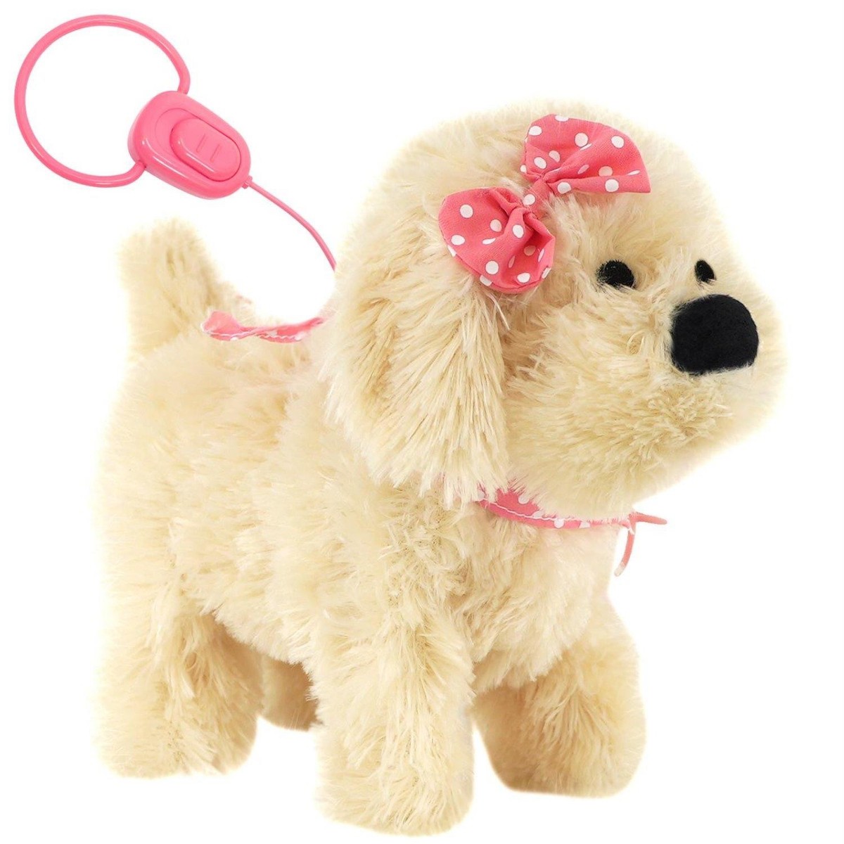 Walking Talking Dog Fluffy Plush Puppy with Barking Sounds