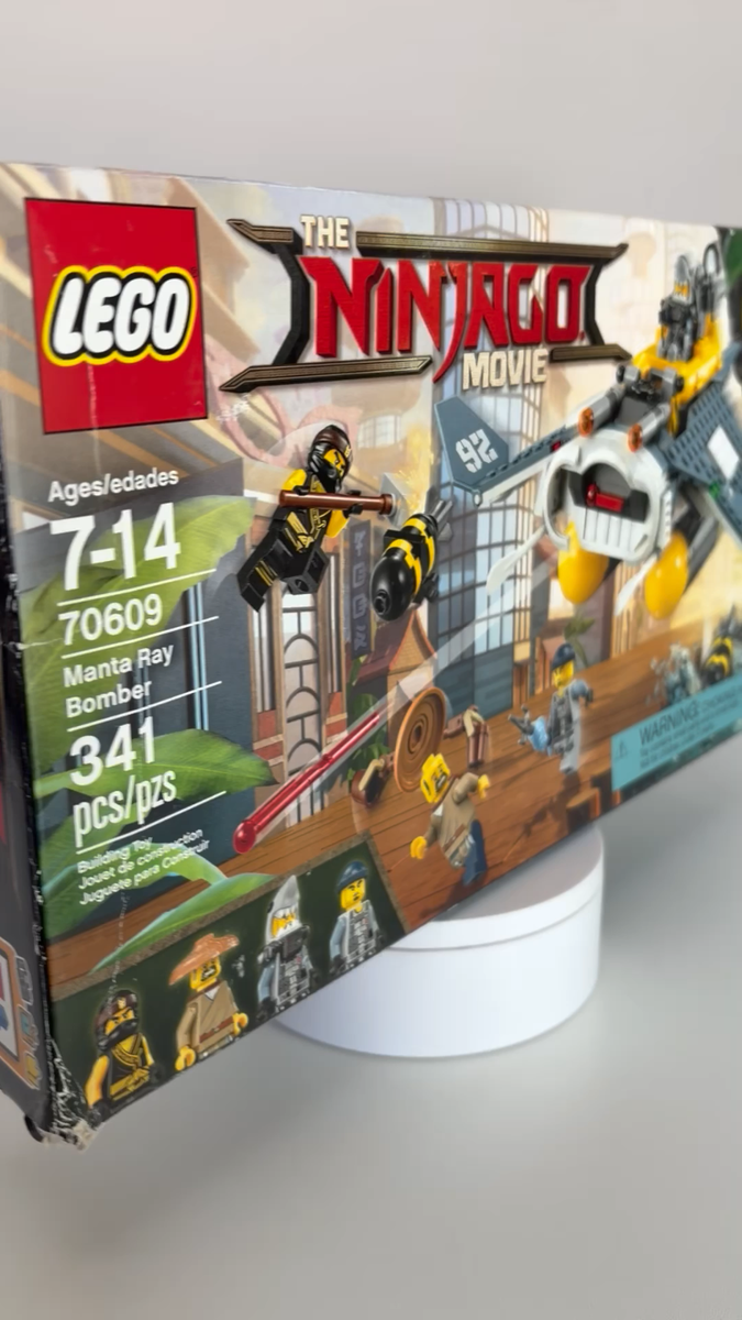 Lego Manta Ray Bomber 70609 The Lego Ninjago Movie Brand New