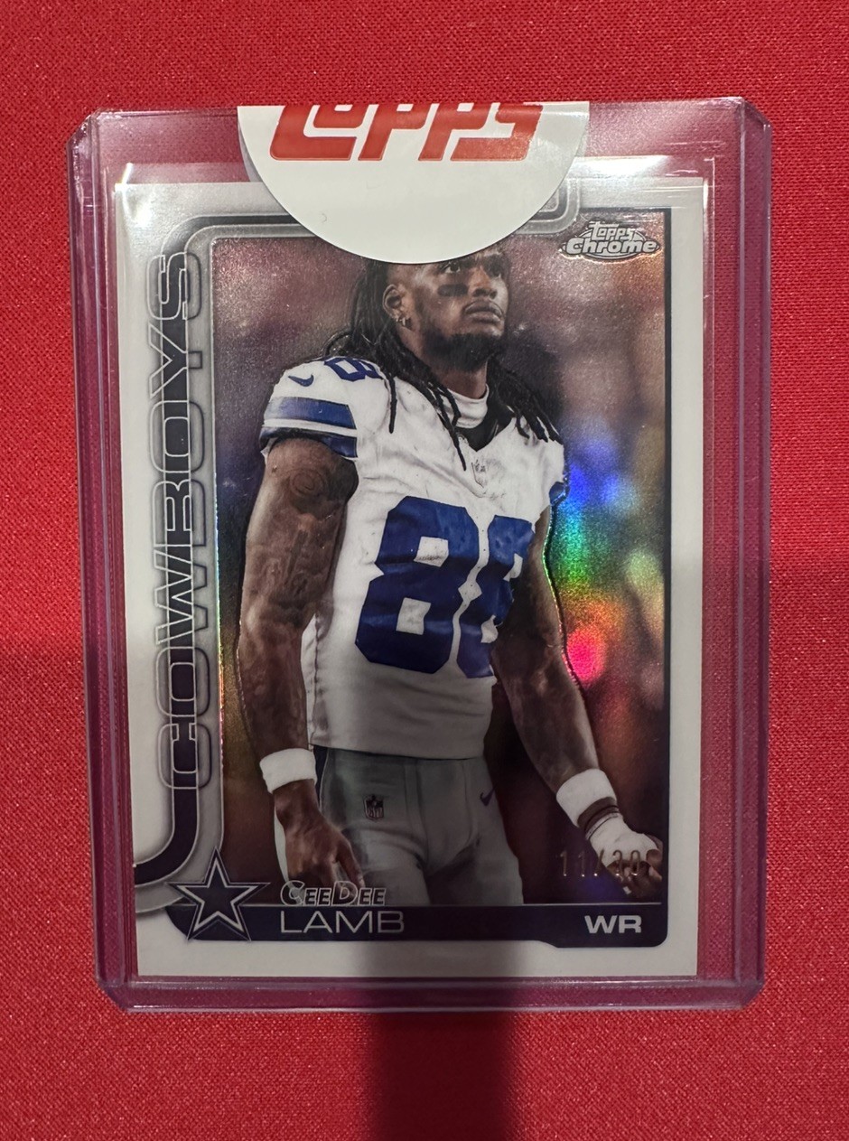 2026 Topps Chrome CeeDee Lamb Image Variation /30 TOPPS SEALED REPLACEMENT SSP