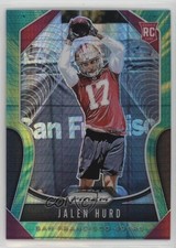 2019 Panini Prizm Rookies Hyper Prizm 86/175 Jalen Hurd #361 7j5