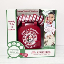 NEW Mr. Christmas Santa  s Magical Telephone Interactive Holiday Phone Toy 2025