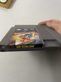 Last Action Hero Complete CIB Nintendo NES Tested Sony