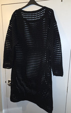 LADIES IN THE STYLE DRESS PLUS SIZE UK 24 BRAND NEW BLACK