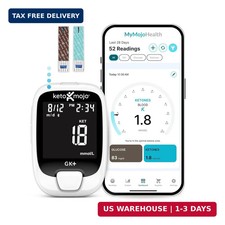 GK Glucose Ketone Meter, Keto Diabetes Fasting