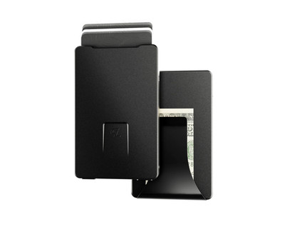 Groove Life M3 Black Wallet with Money Clip Midnight   6 CARD  WLT3-101   NEW