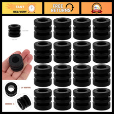 16pcs Rubber Foosball Bumpers Replacement Bushings - Table Football Gasket Pads