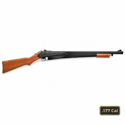 Daisy 990025-603 Model 25 Pump .177 BB Air Rifle 350 FPS 50-Shot Wood ...