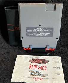 1986 BUBBLE BOBBLE &bull; WORKING w/BOOK &bull; VINTAGE NES NINTENDO VIDEO GAMES