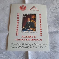 Principauté de Monaco Feuillet neuf N° BF 92 / 2006