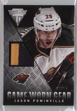 2013-14 Panini Titanium Game-Worn Gear Prime 23/50 Jason Pominville #GG-JPO 2d8