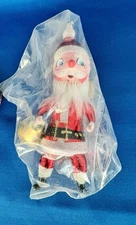 Soffieria De Carlini " Santa" Christmas ornament NOS