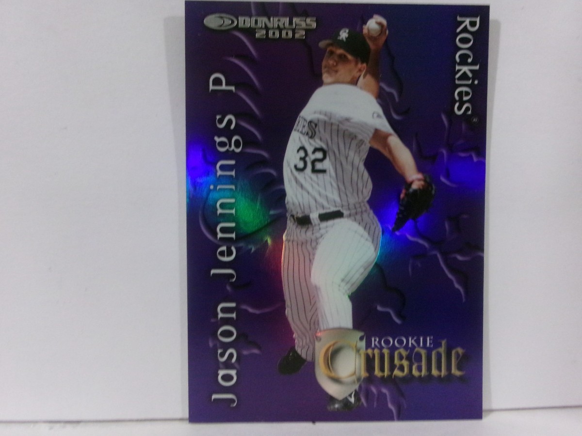 2002 Donruss The Rookies Crusade /1500 Jason Jennings #RC-17 | eBay