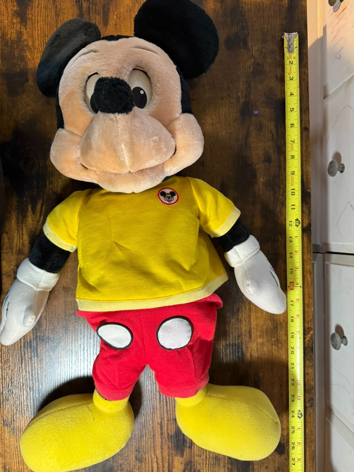 1986 Worlds of Wonder Talking Mickey Mouse Plush w/ Cassette – Tested & Works