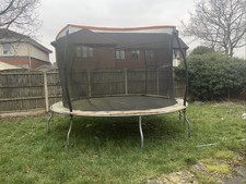 Sportspower 12ft Folding Trampoline with Enclosure