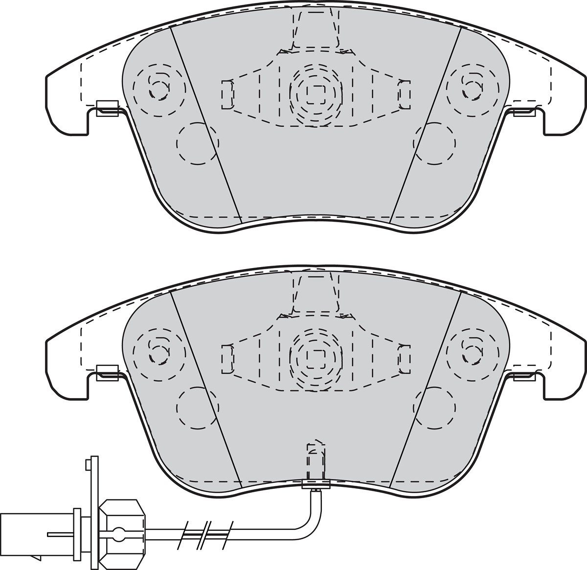 Fits VALEO 302098 BRAKE PADS FIRST