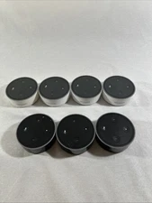 Lot of 7 Amazon Echo Dot 2nd Gen Smart Speaker RS03QR