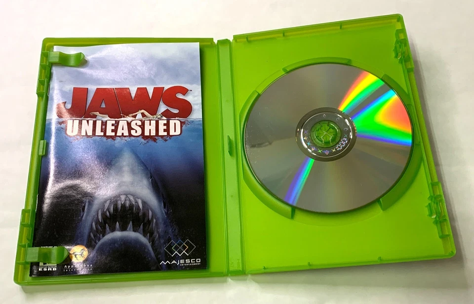 Jaws Unleashed (Xbox, 2006) CIB Game - Image 3 of 4