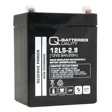 Q-Batteries 12LS-2.9 12V 2,9Ah Blei-Vlies Akku / AGM VRLA