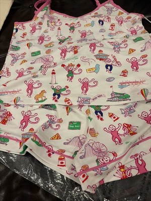 roller rabbit womens Mischa Jersey Shore Pajama Set. Size Medium.  New With Tags