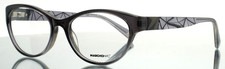MARCHON NYC Gansevoort 001 Grey Womens Semi Cat Eye Eyeglasses 51-16-135 B:36