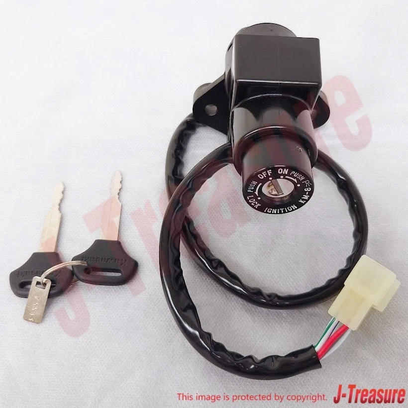 Conjunto de interruptor de encendido genuino KAWASAKI ZRX1200R ZR1200 2001-2005 27005-5120 FABRICANTE DE EQUIPOS ORIGINALES Foto 2 de 4
