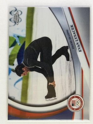 2026 Topps Chrome U.S. Winter Olympic #141 Evan Lysacek USA