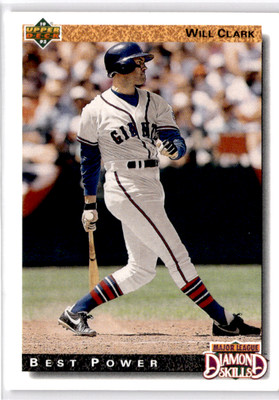 1992 Upper Deck #718 - Will Clark 