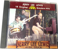 Jerry Lee Lewis 18 Original Sun Greatest Hits  CD 1984 Rhino rockabilly remas