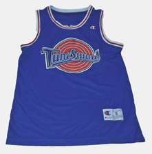 Champion Space Jam Tune Squad Bugs Bunny 1 Basketball Jersey Blue Mens Small
