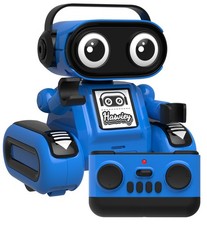 Hasviey Robot Toys for Boys, Rechargeable 4.8 x 3.8 x 5.2 inches, Blue