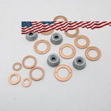 Fit For Kubota V2203 V2403 V1902 Injector Seal Kit With Heat Shield 19077-53650