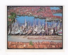 Sanitarium NZ. Discover Indonesia 1977. Boats in the old Jakarta Harbour
