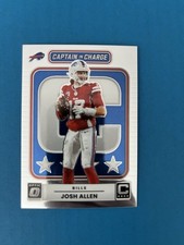 2025 Panini Donruss Optic Captain in Charge Insert #3 Josh Allen Bills NFL