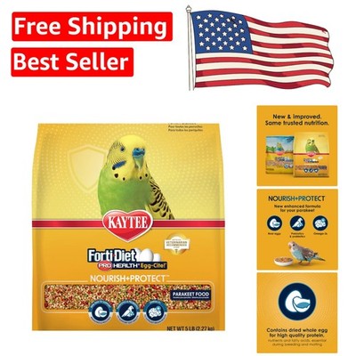Forti-Diet Pro Health Egg-Cite Parakeet Food - 5 lb Nourish & Protect Formula