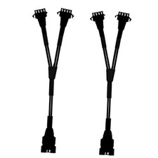 2Way Extension Cable Wire Cord Splitter Connector for 5050SMD LED Light 1-2way