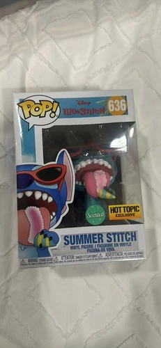 Funko Pop! Disney Vinyl: Lilo & Stitch #636 Summer Stitch Hot Topic Exclusive