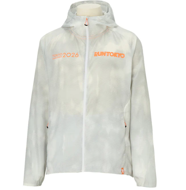 2026 Official ASICS Tokyo Marathon 2026 Running Jacket Graphic