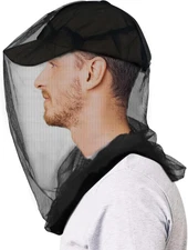 tupi Premium Mosquito Head Net Mesh, 2 Pack Head Net for Fly & Bug Protection |