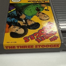 The Three Stooges (Nintendo NES, 1989) Cleaned and tested. VGC