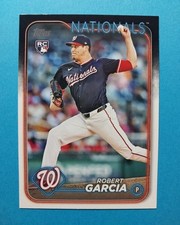 2024 Topps Update Series Robert Garcia RC #US137 Washington Nationals
