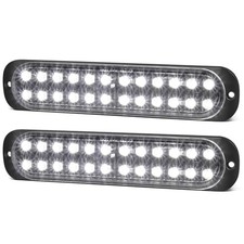Aluminum Housing 24LEDs Trailer Backup Reverse Light Surface Mount 7.5 White