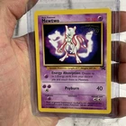 Pokemon TCG Mewtwo 3 Black Star Promo First Movie Promo Card - Vintage - NM/MT