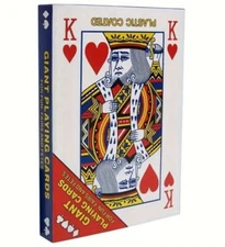 Comically Large Playing Cards
