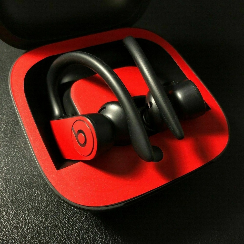 Matte Red Full Skin Sticker Vinyl Decal for Powerbeats Pro Case Beats by Dre