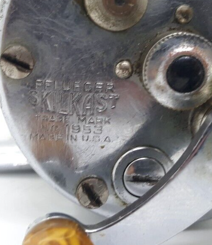 Pflueger SkilKast Baitcasting Reel #1953 Vintage - Picture 4 of 9