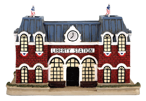 MICRO-TRAINS MICRO-SEASONS MTL-960 07 023 LIBERTY TOWN USA LIBERTY TRAIN STATION - Bild 1 von 9