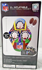 Brand New Franklin Xl Nfl 3 Hole Inflatable Football Target 51"x26.5"
